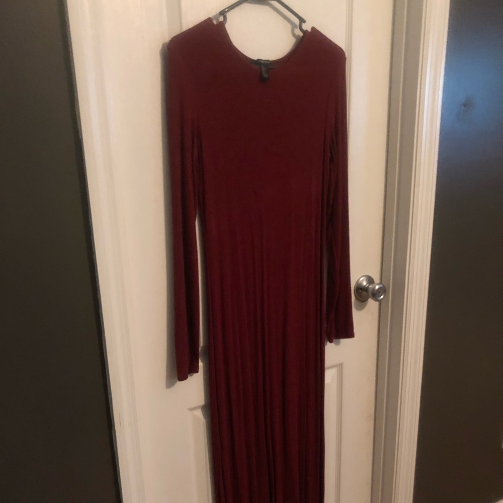 Long sleeve Maxi Dress (Large)